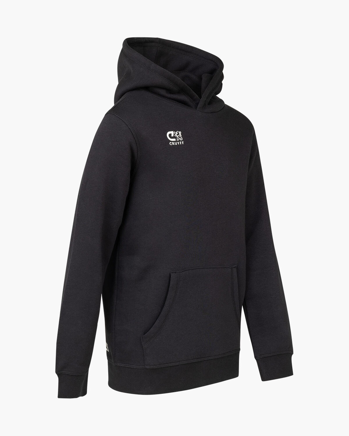 Cruyff Core Hoodie Junior - 70% Cotton / 30% Polye, Black, hi-res