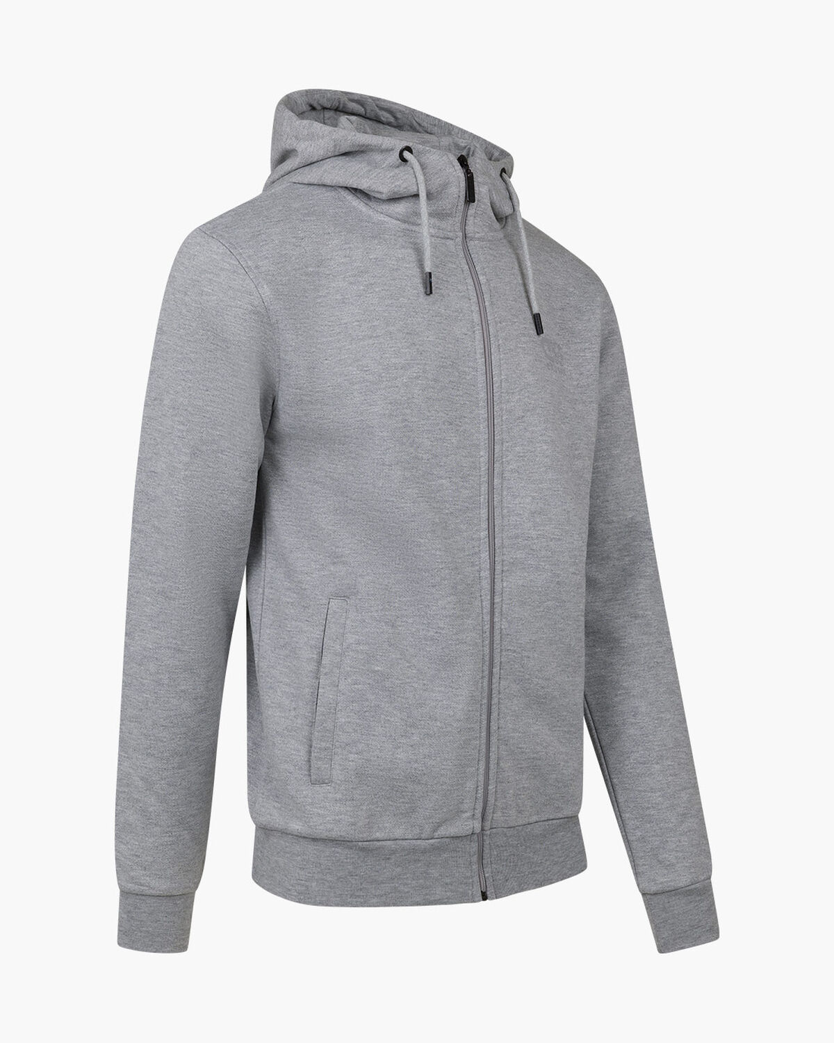 Hernandez Zip Thru Hood, Grey, hi-res