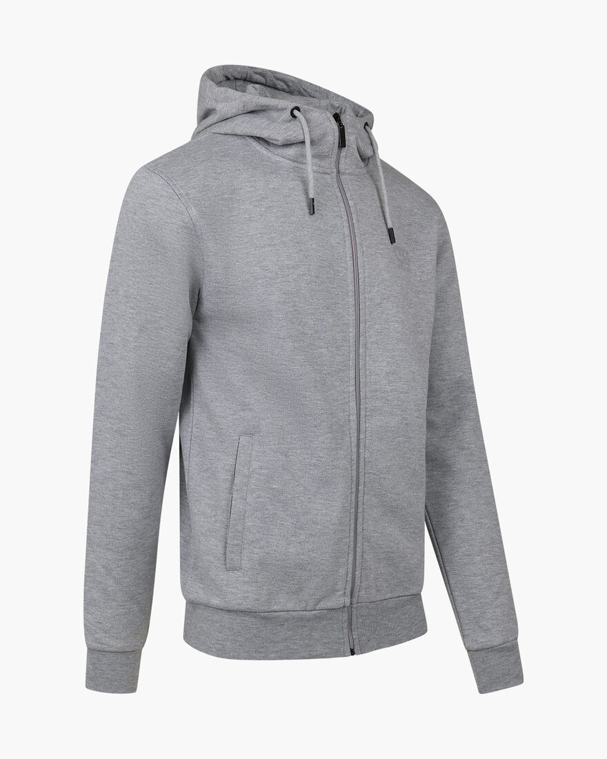 Hernandez Zip Thru Hood, Grey, hi-res