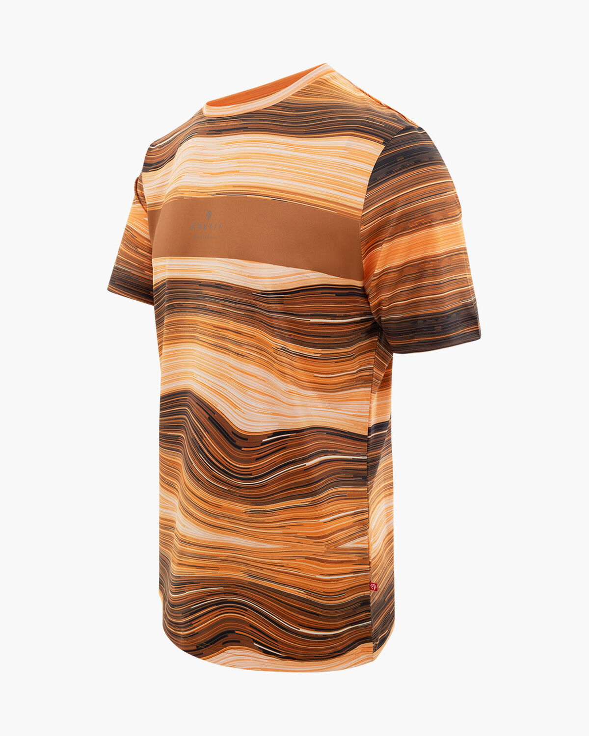 Temblor T-Shirt, Orange/White, hi-res