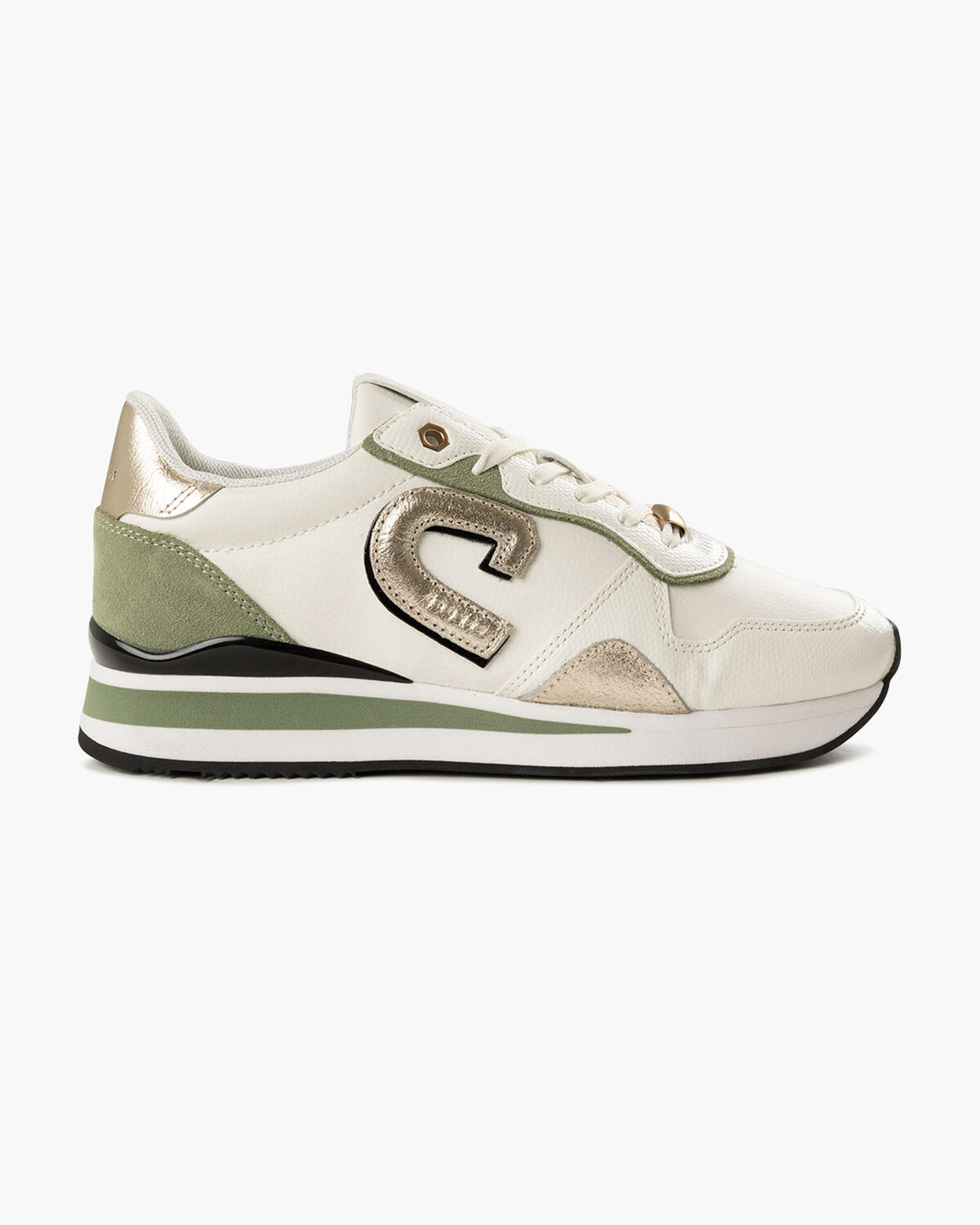 Parkrunner Lux - Suede/Mesh/Tumbled, Green/White, hi-res