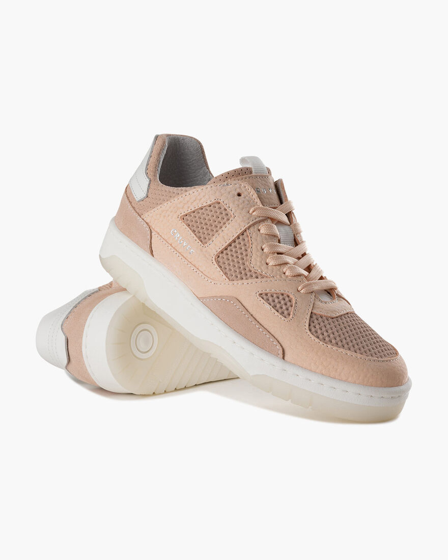 Pista BCN - Tumbled Nubuck/Debossed Suede, Orange, hi-res