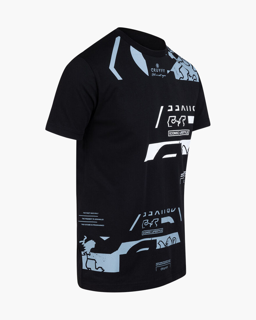 Moniro Tee, Black, hi-res
