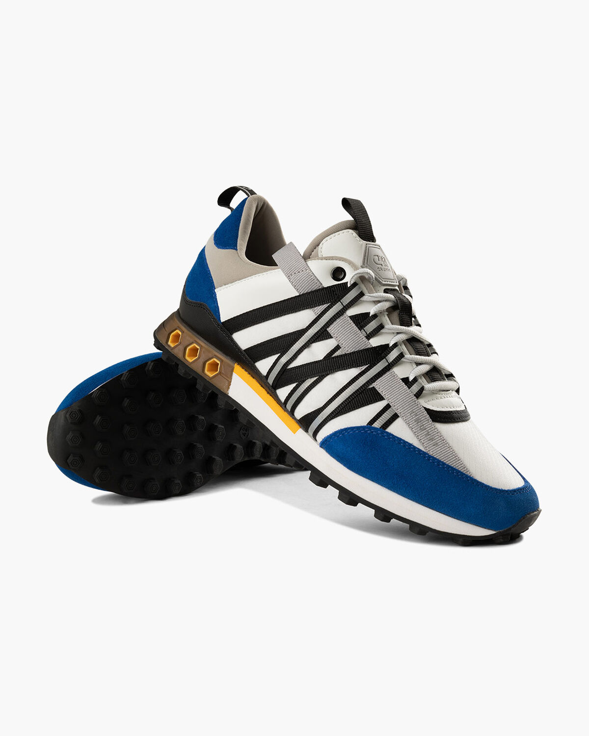 Fearia Hex - Micro Ripstop/Suede, White/Blue, hi-res