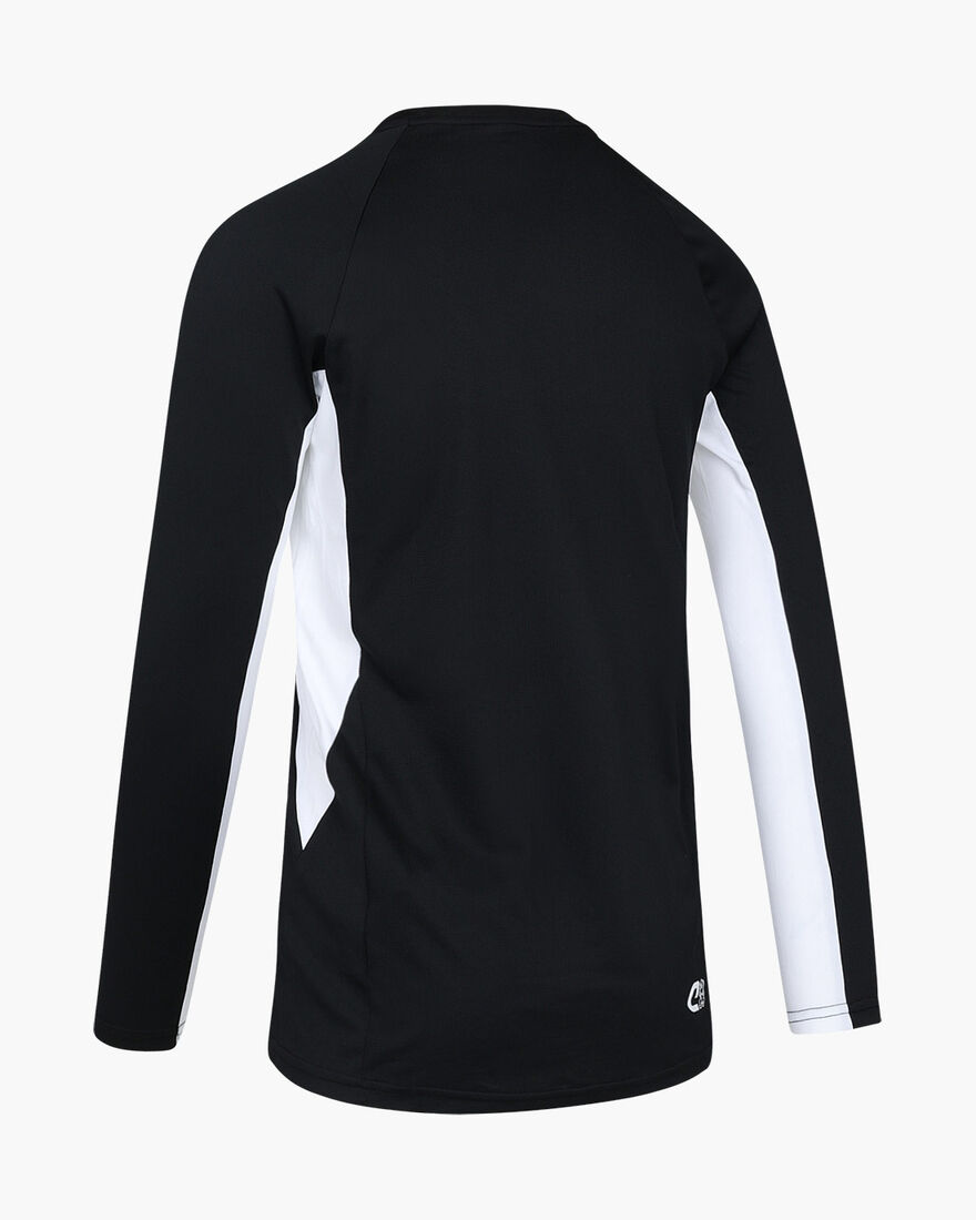 Cruyff Tech Turn LS Shirt, Black/White, hi-res