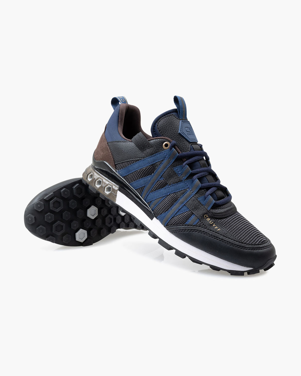 Fearia Hex - Tech, Navy/Brown, hi-res