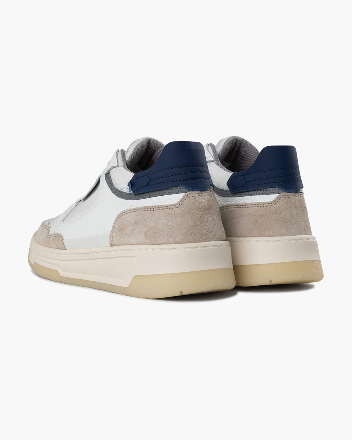 Nemes Mid - Soft Nappa/Suede, White/Blue, hi-res