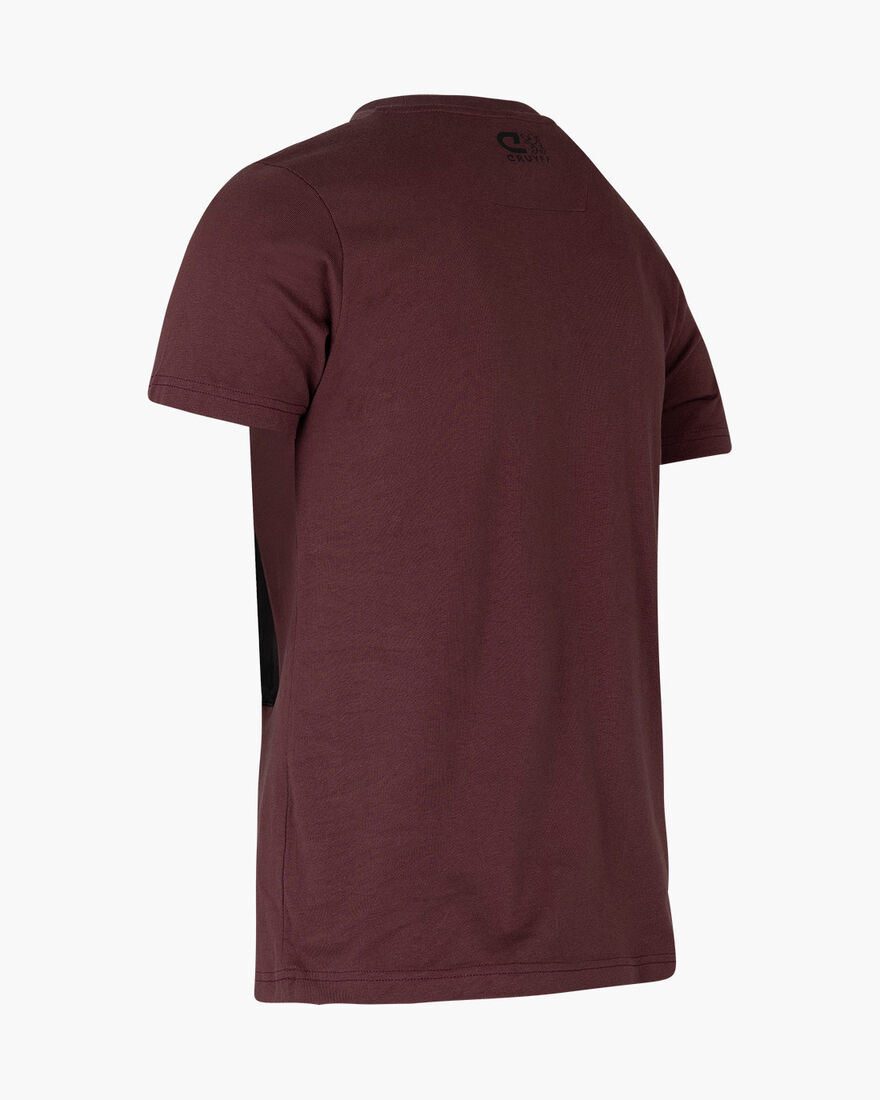 Culebra Tee - 95% Cotton 5% Elastane, Black/Brown, hi-res