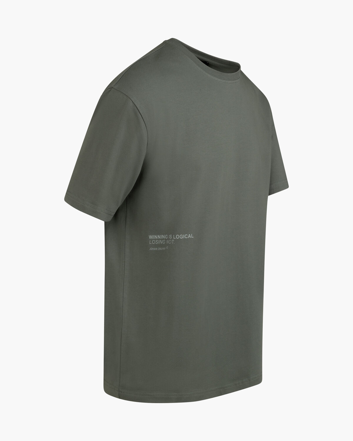 Winning Tee, Grey/Green, hi-res