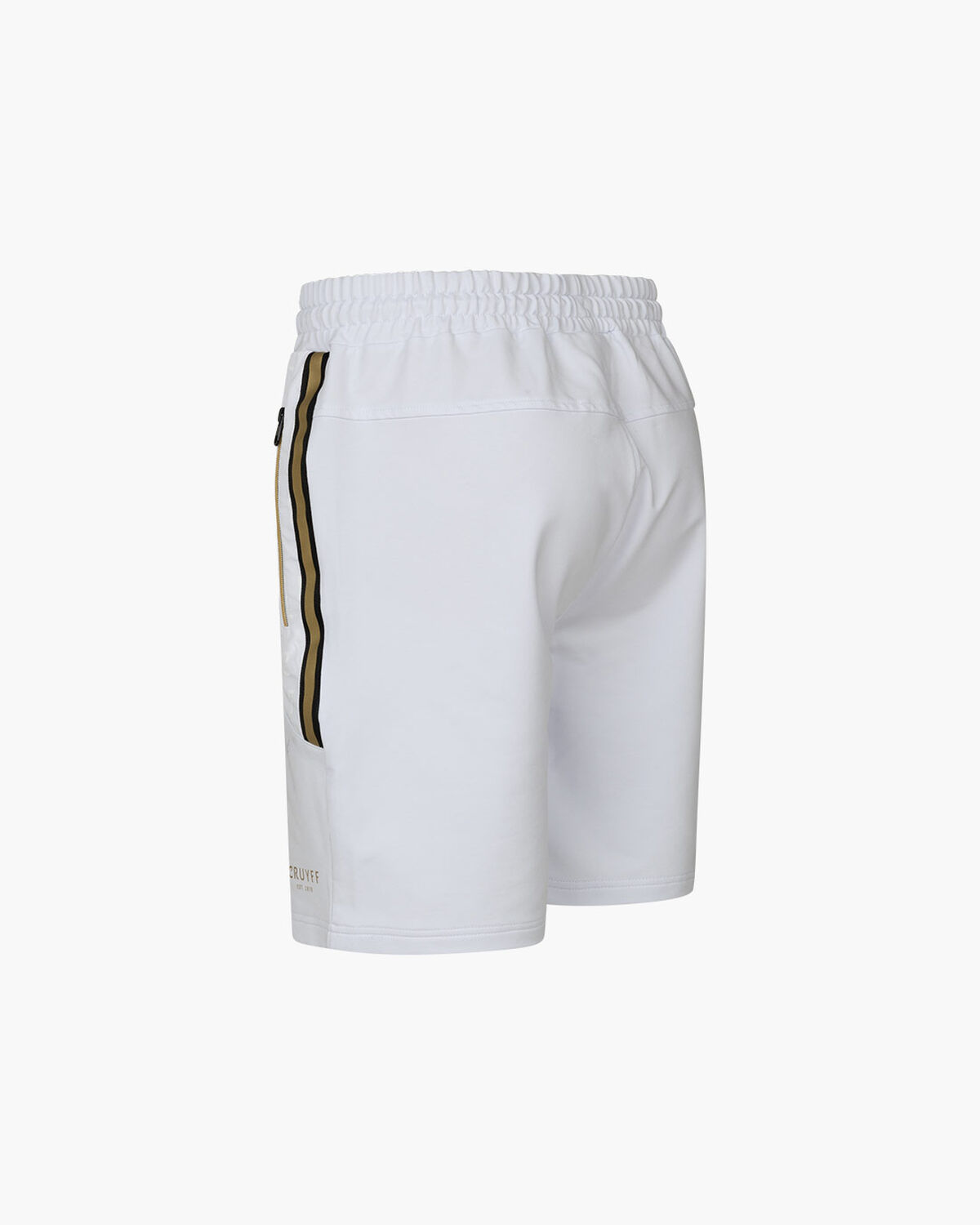 Jake Short 63 % cotton 32 % polyester 5 % elastane, White/Gold, hi-res