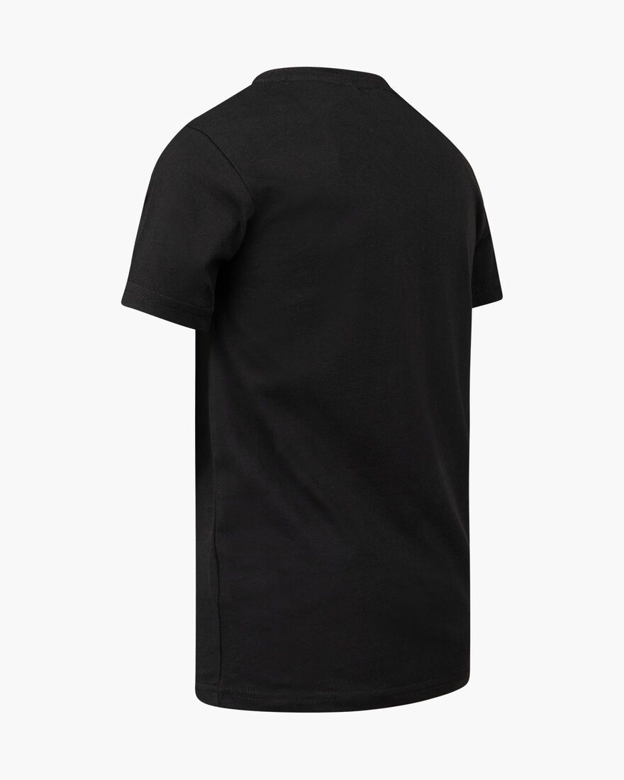 Booster Tee  - 100% Cotton, Black, hi-res