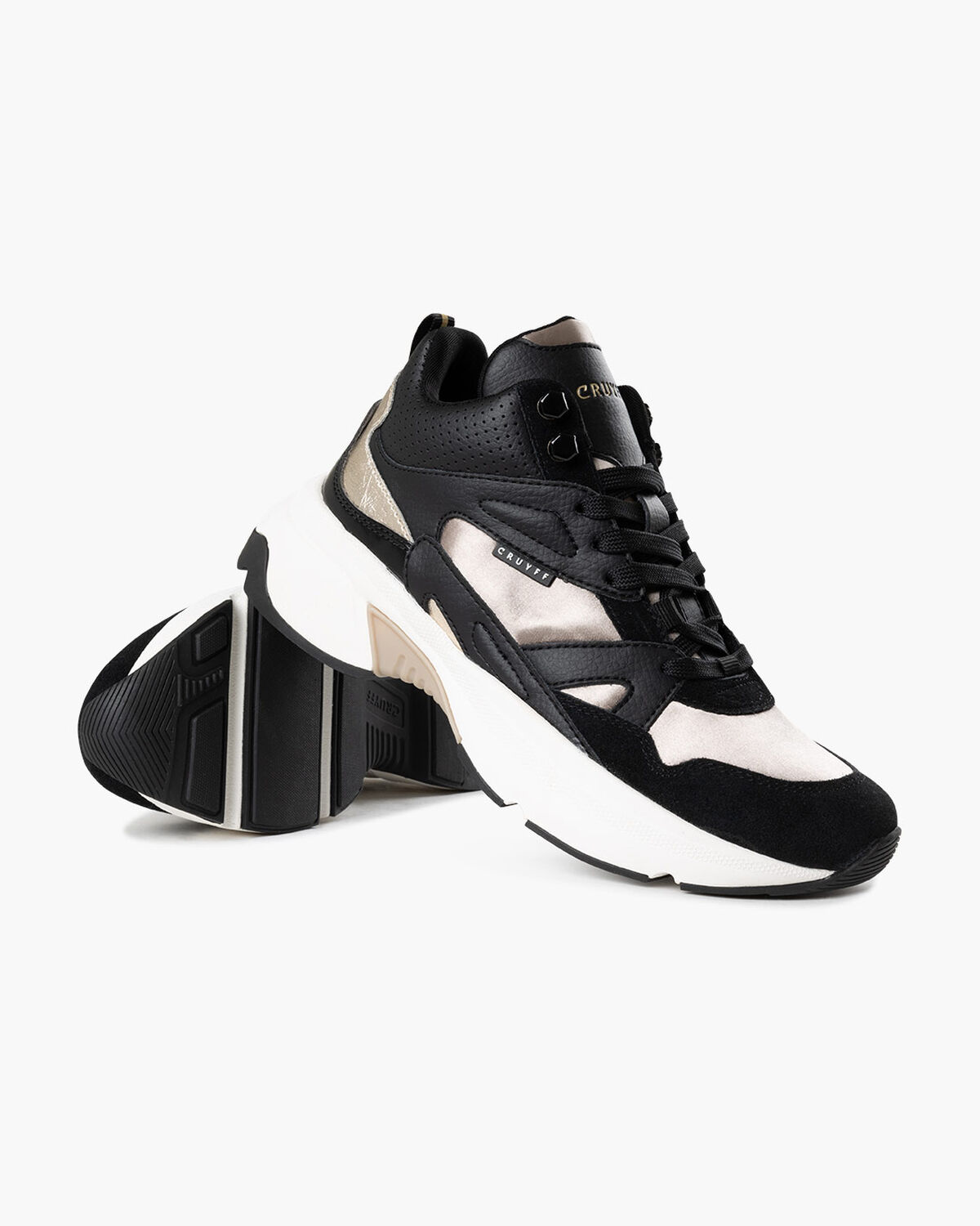 June Midtop, Black/Brown, hi-res