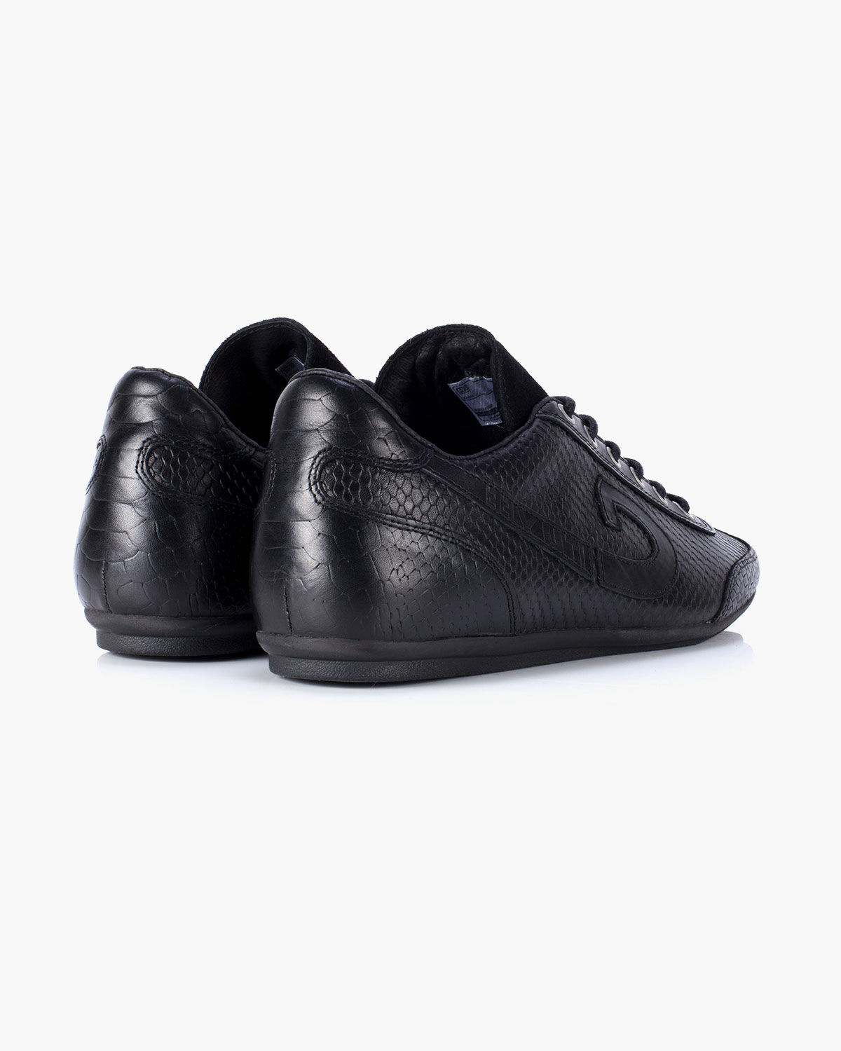 Shop Vanenburg Black Anaconda Leather Official Cruyff Webshop