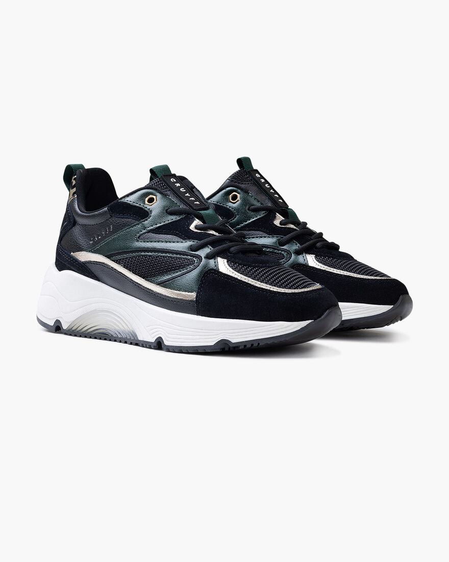 Madina Bold, Black/Green, hi-res