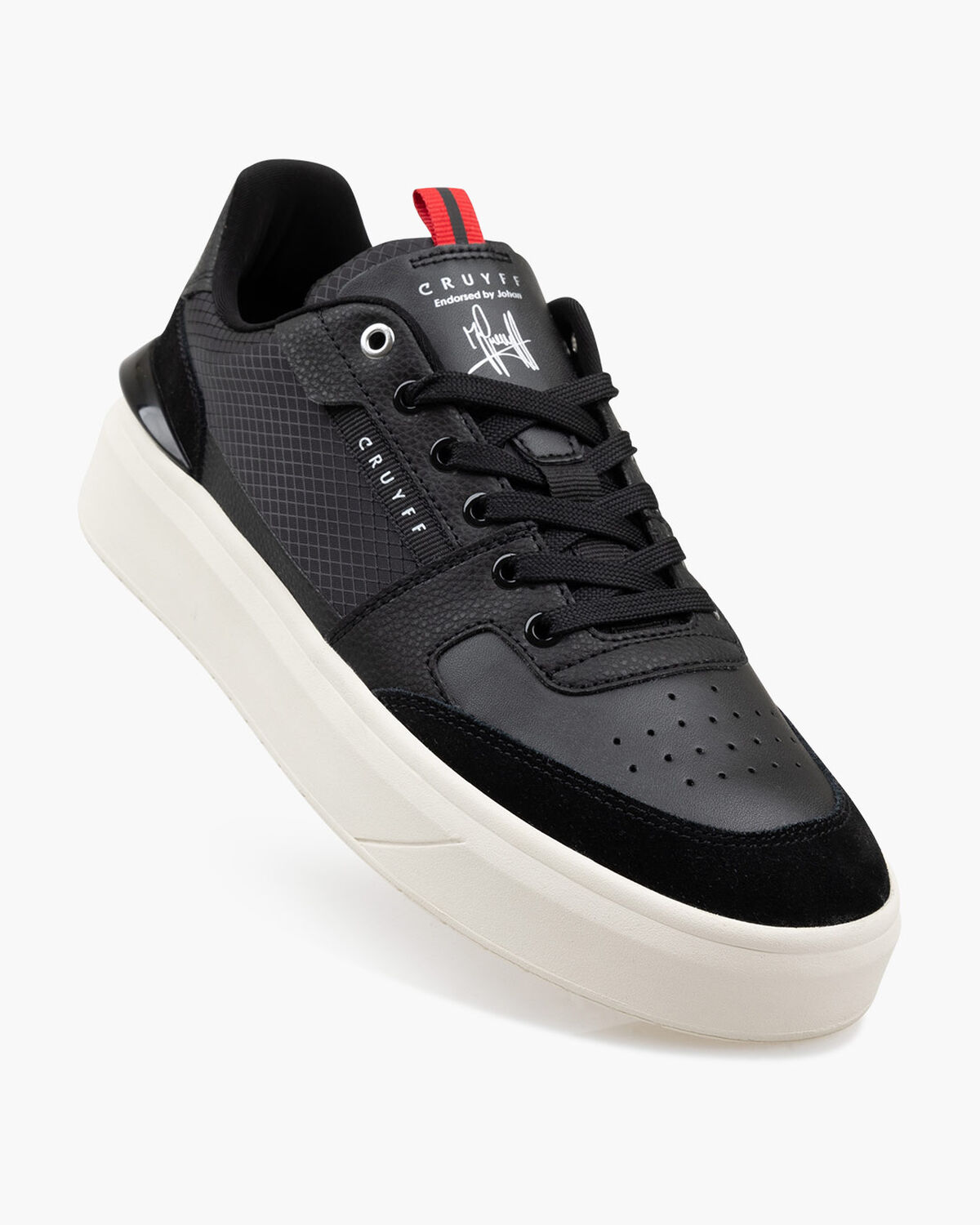 Endorsed Tennis, Black/Red, hi-res