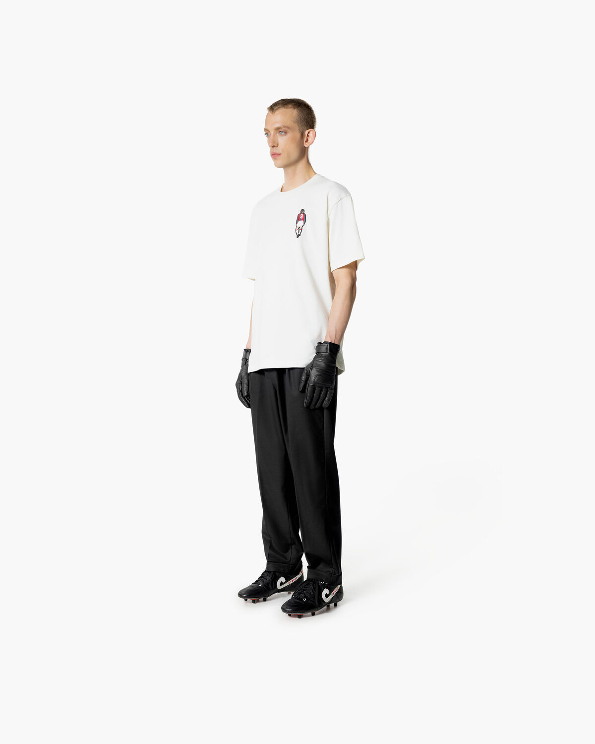 Luxury Signature Tee, Crème, hi-res