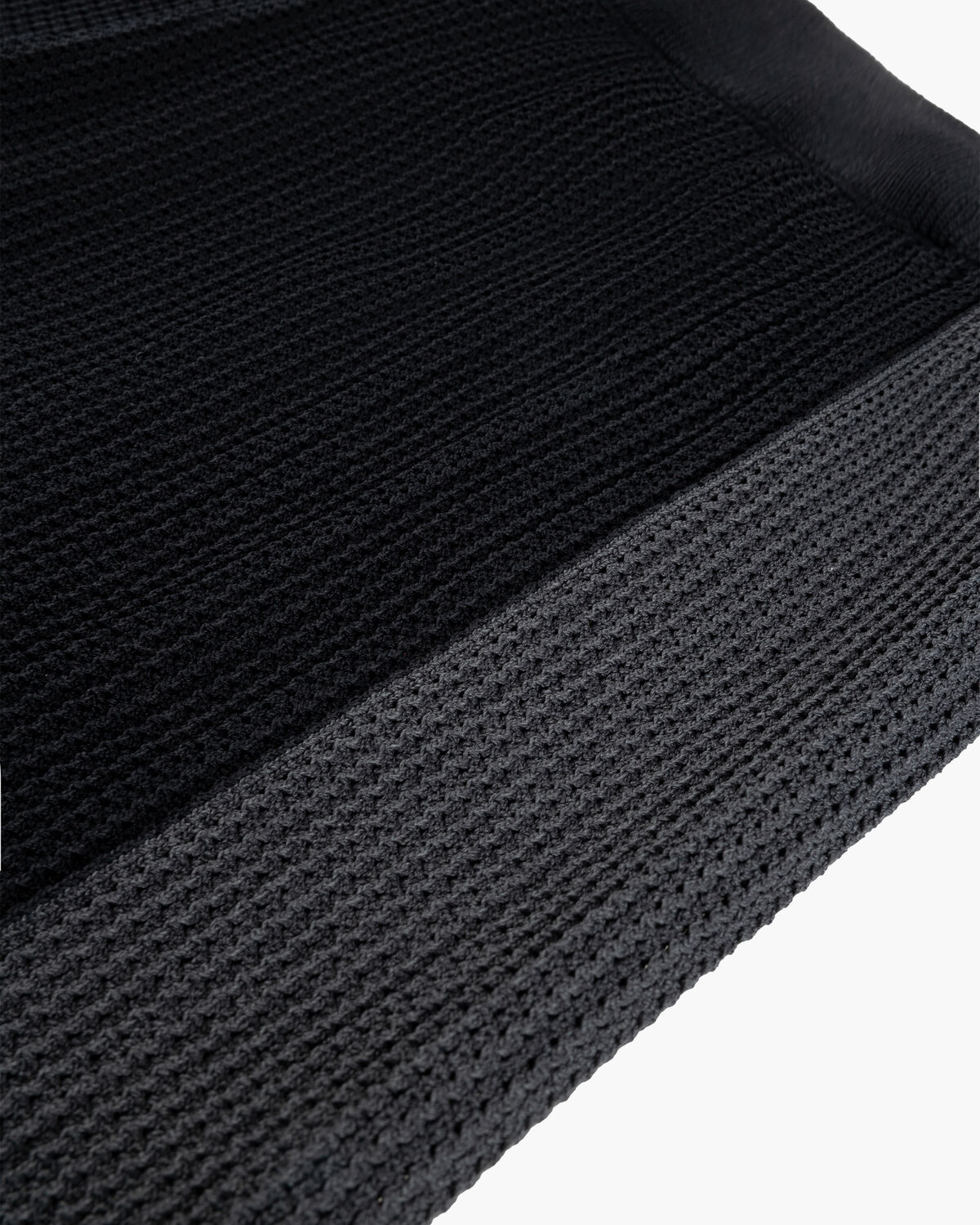 Knitted Football Shorts, Black, hi-res