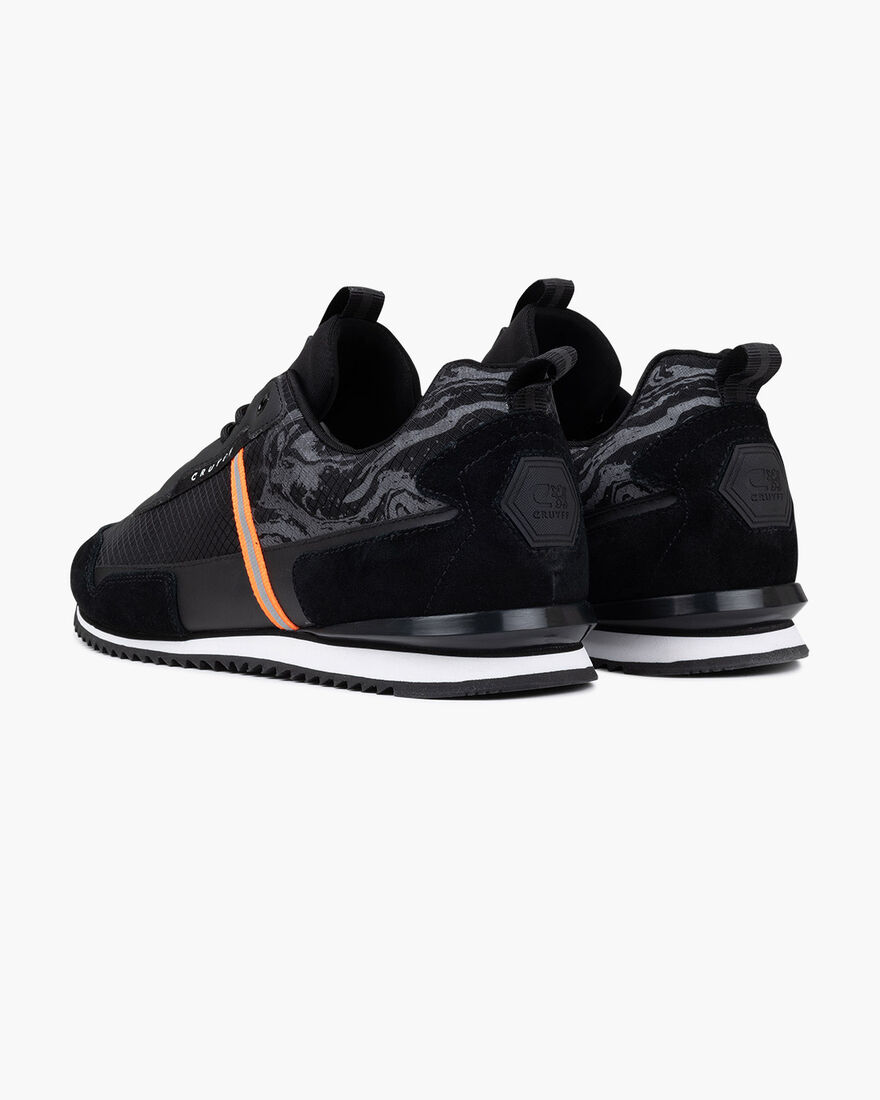 Marble, Black/Orange, hi-res