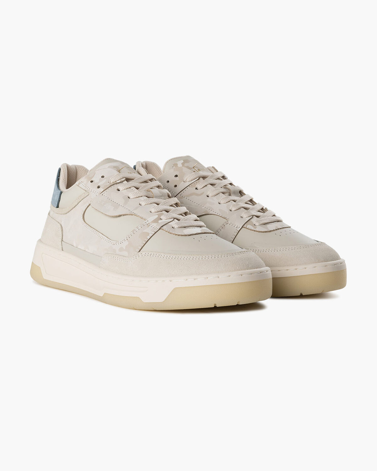 Nemes Mid - Soft Nappa/Camo leather, Crème, hi-res