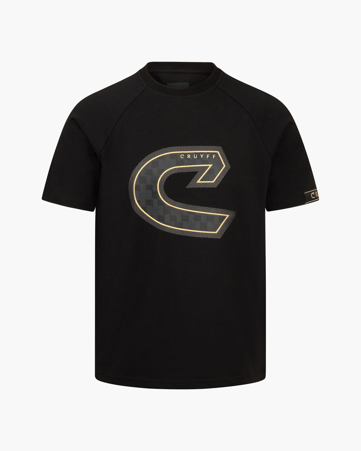 C-Tee, Black/Gold, hi-res