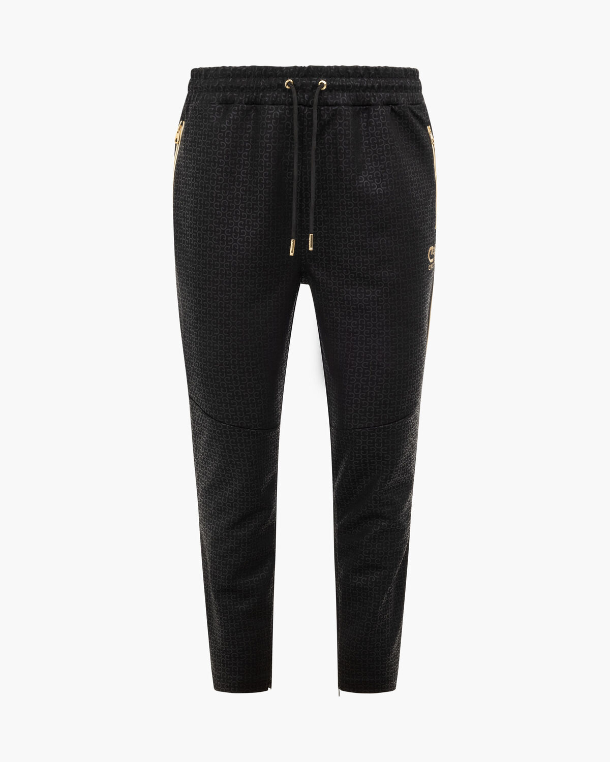 Refero Track Pants, Black/Gold, hi-res