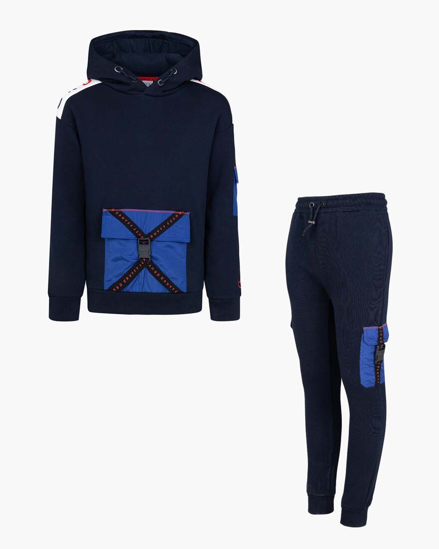 Clipper Suit Hood, Navy/Blue, hi-res