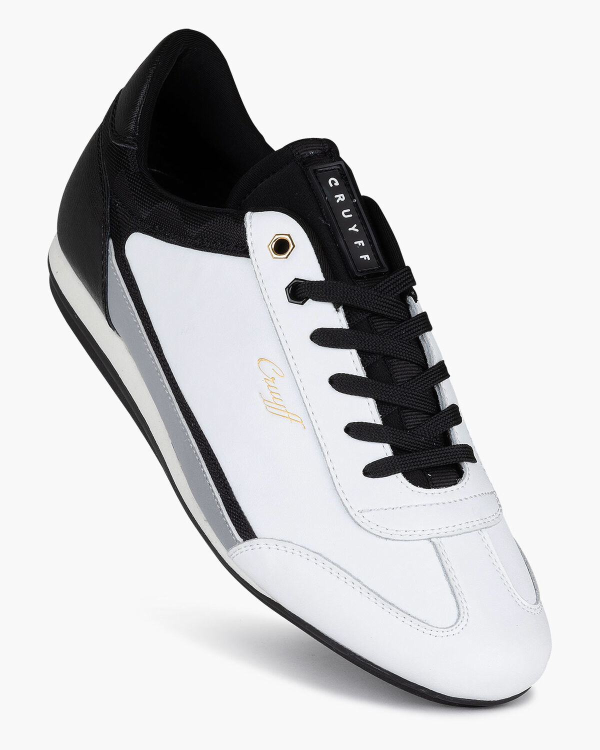 Recopa 2.0 - Soft Leather/Teknit Mesh, White/Gold, hi-res