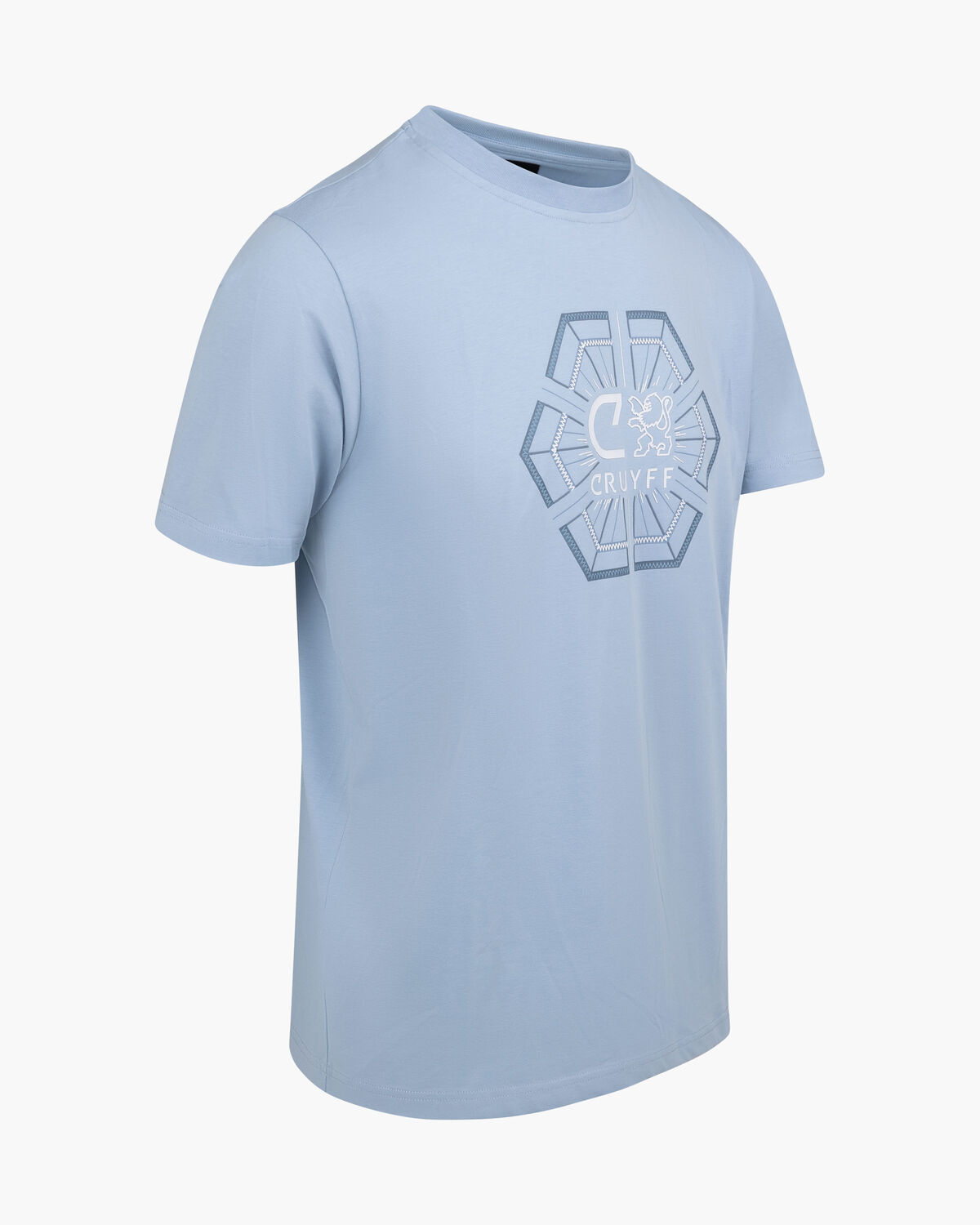 C-Lion Geo Tee, Blue Nights, hi-res
