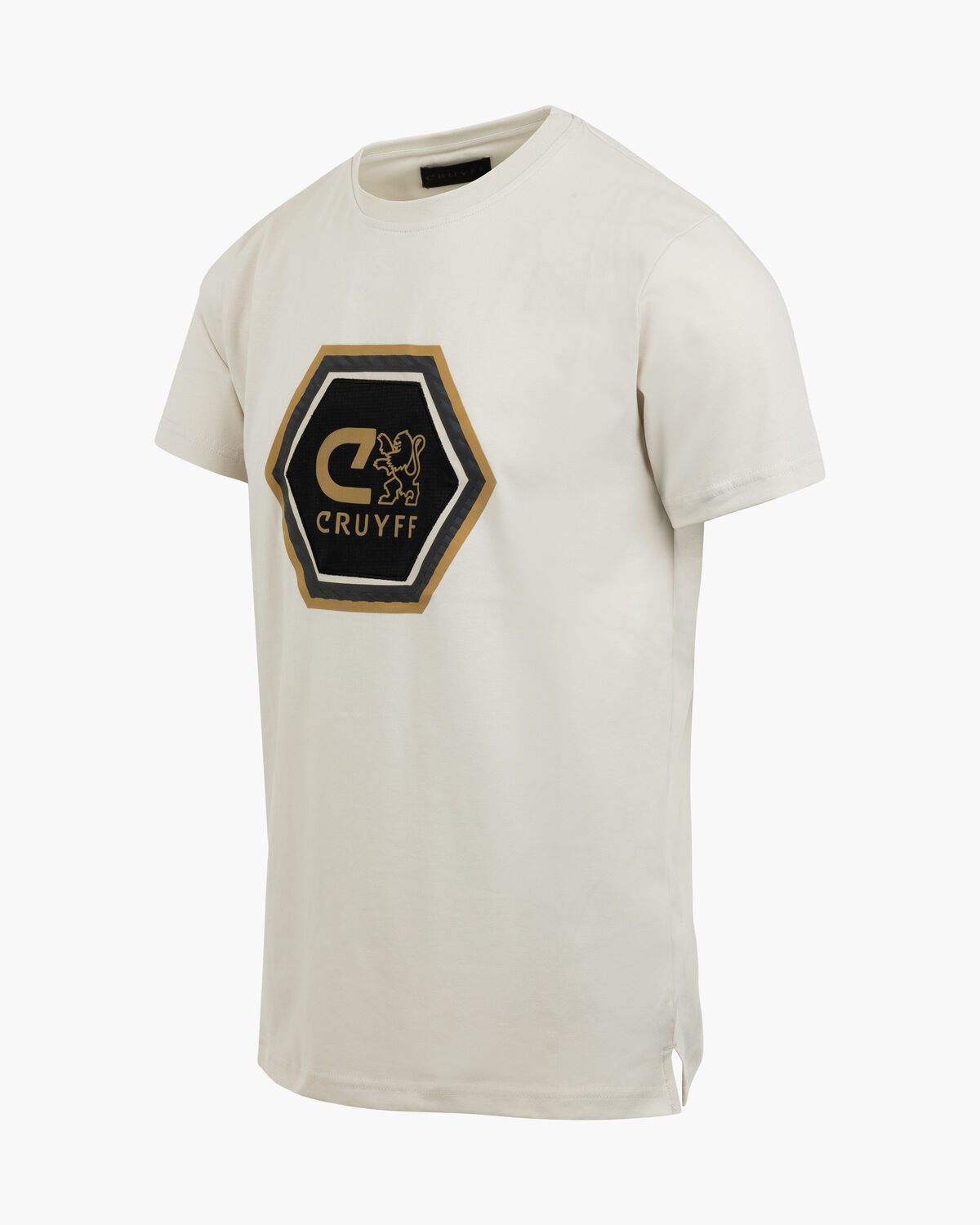 Luciano C-lion Tee, White/Silver, hi-res
