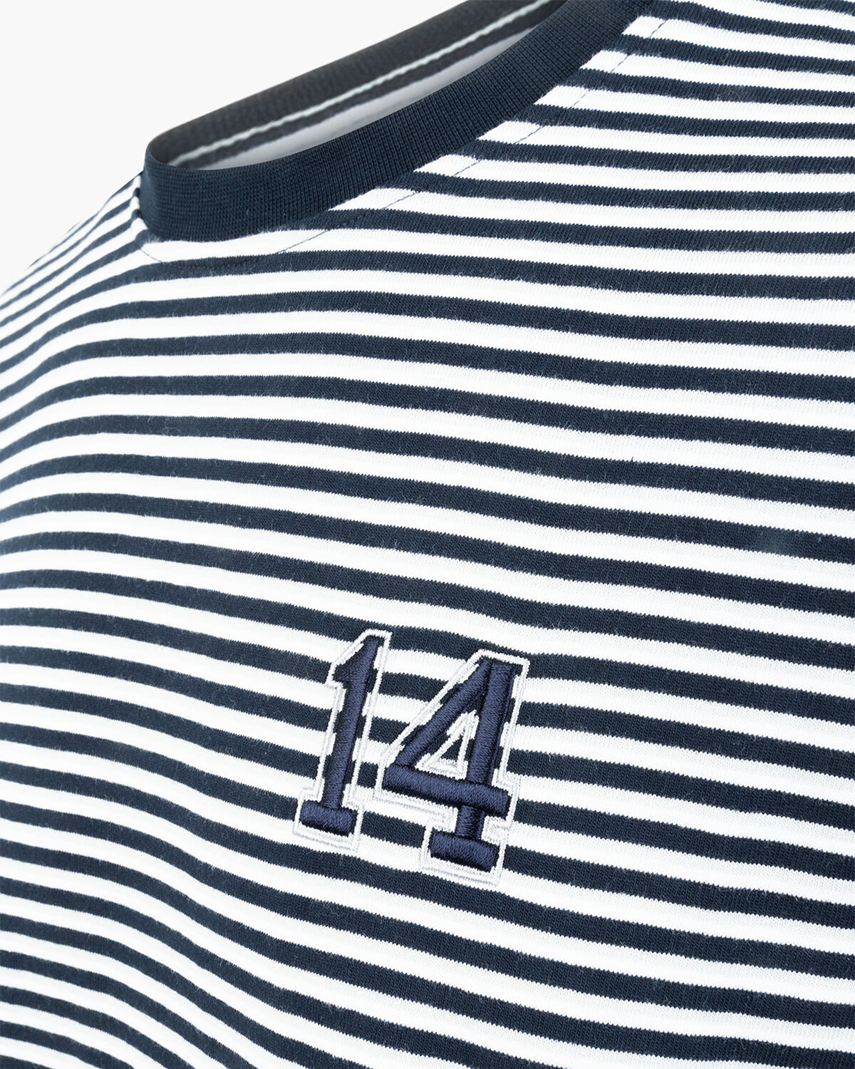 Stripe Tee, Navy, hi-res