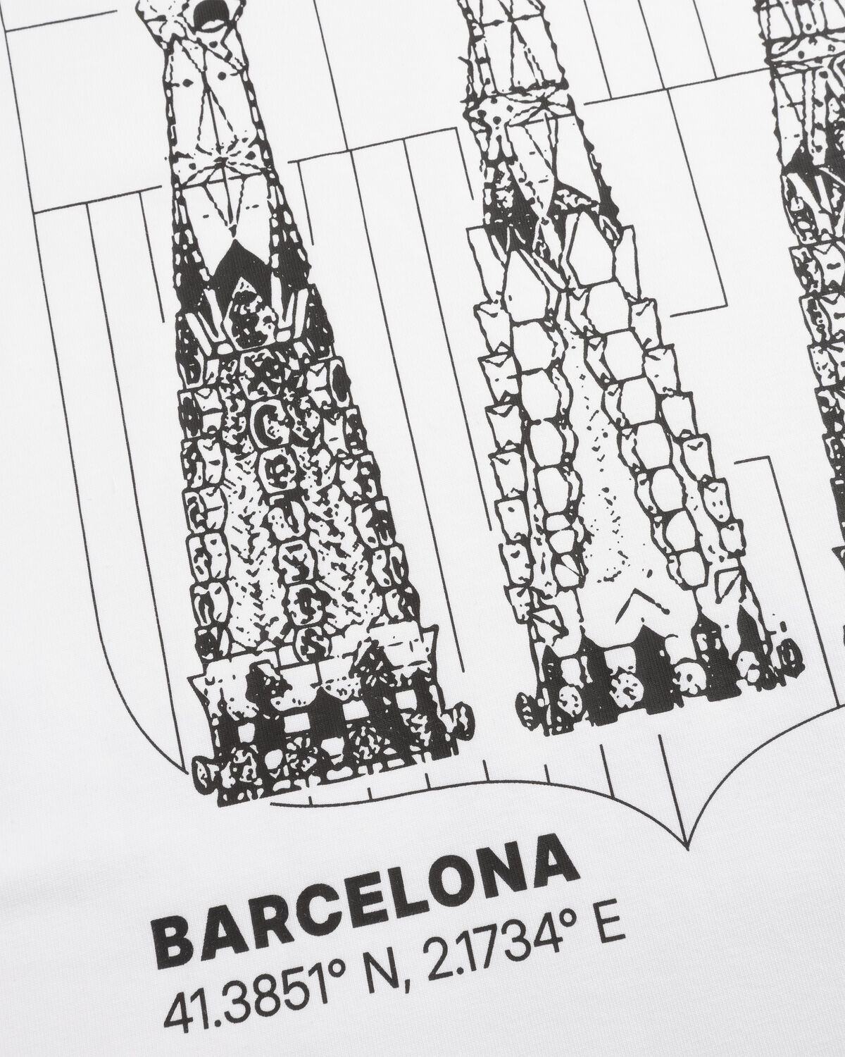 City Pack Tee BCN 2.0, White, hi-res