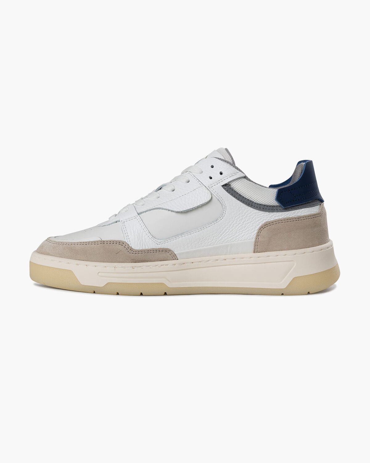 Nemes Mid - Soft Nappa/Suede, White/Blue, hi-res