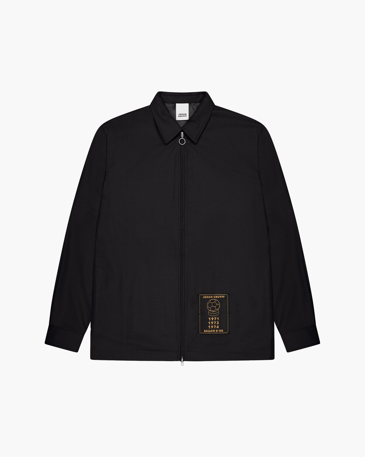 Tailored Tech Overshirt, Black, hi-res