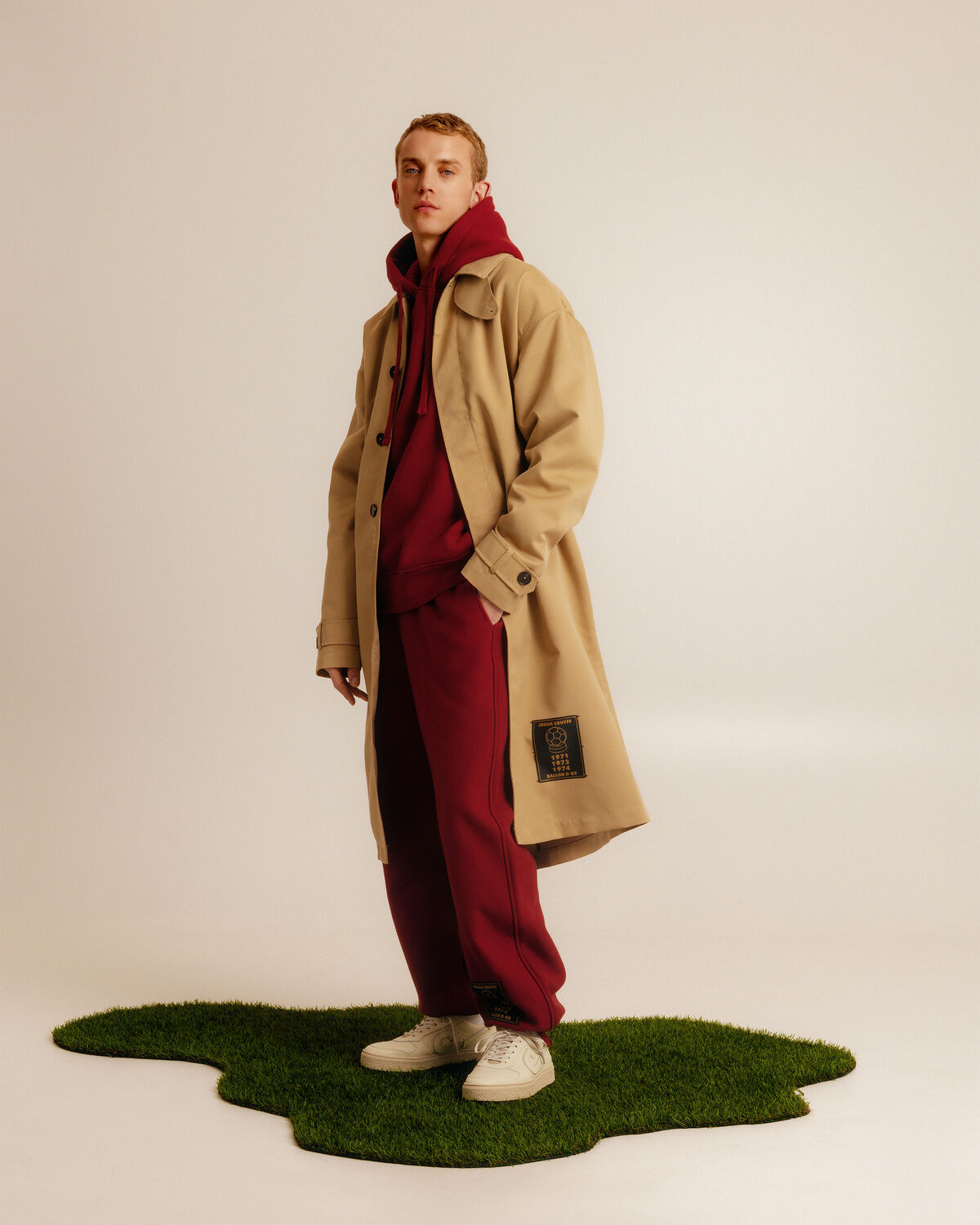 Tech Trenchcoat, Sand, hi-res