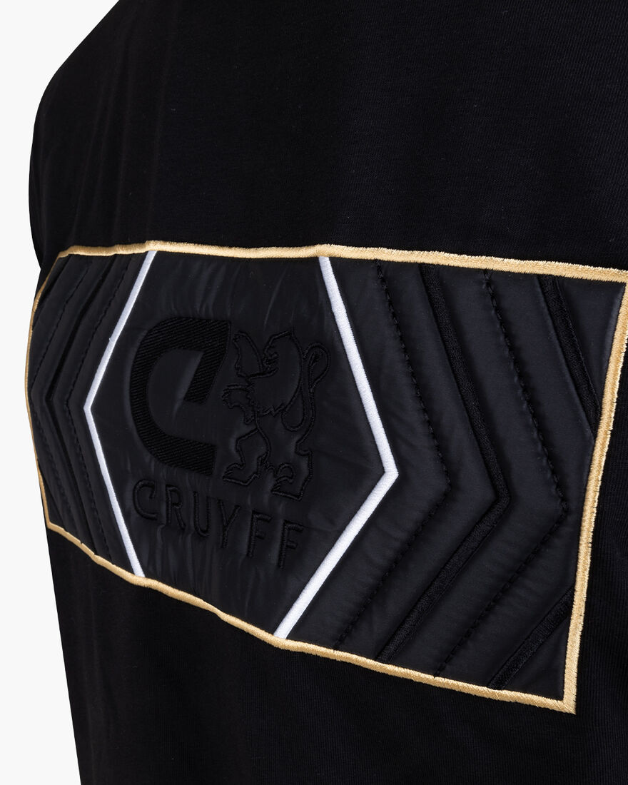 Altox Tee, Black/Gold, hi-res