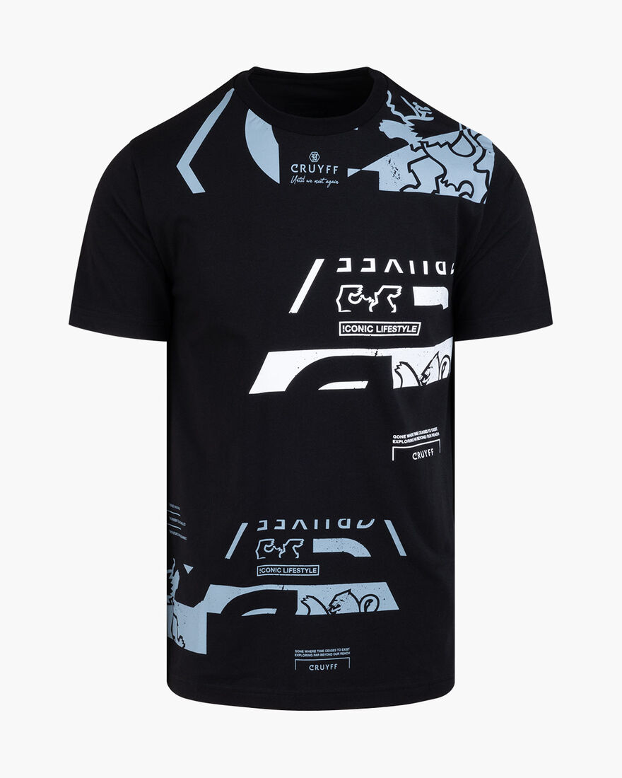 Moniro Tee, Black, hi-res