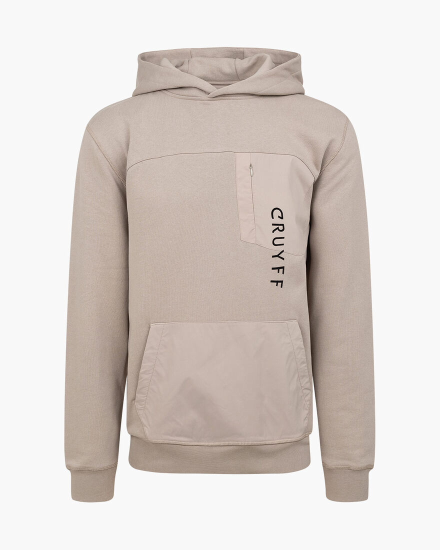 Quinn Hoodie - 100% Cotton, Sand, hi-res