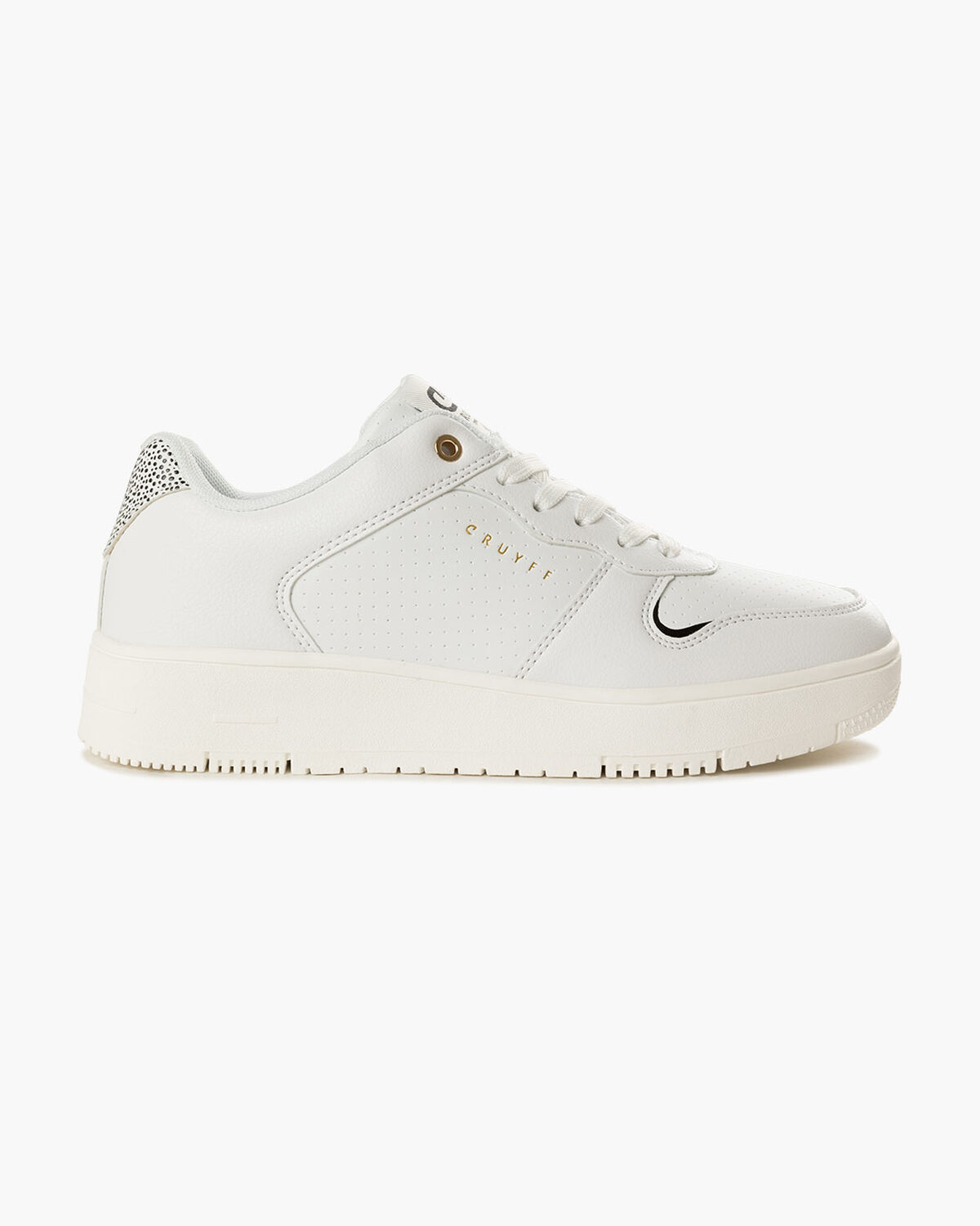 Indoor Royal - Tumbled/Soft Grain + Perf., White/Black, hi-res