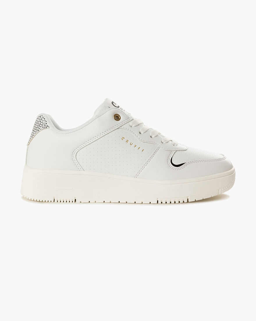 Indoor Royal - Tumbled/Soft Grain + Perf., White/Black, hi-res