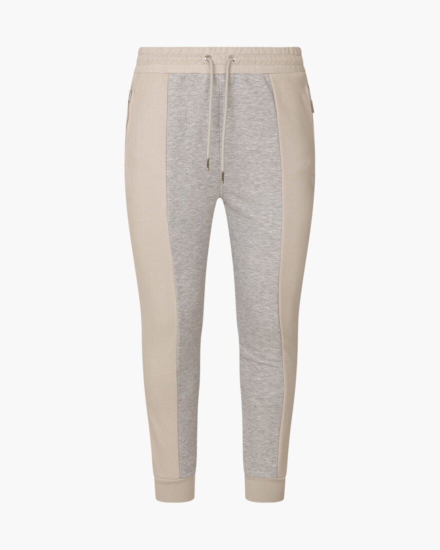 Galanzo FZ Track Pant - 65% Polyester / 35% Cotton, Light Grey, hi-res