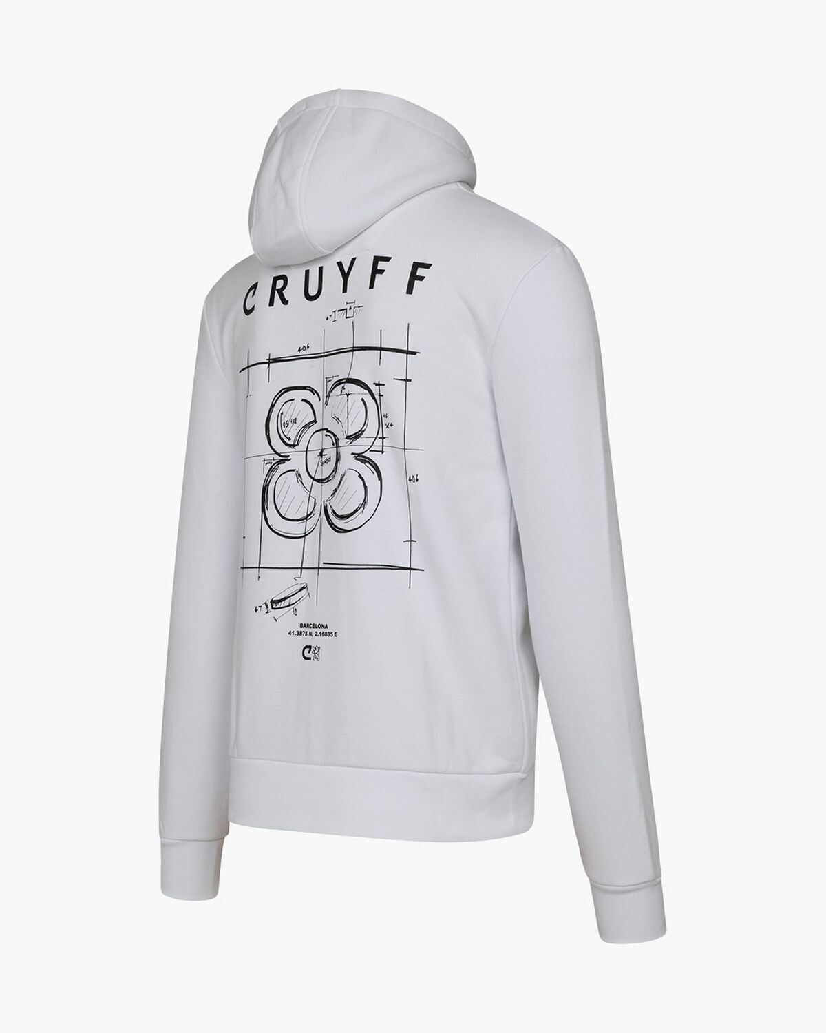 City Pack hoodie BCN, White, hi-res