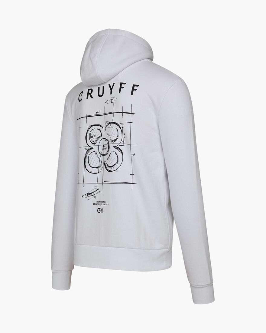City Pack hoodie BCN, White, hi-res