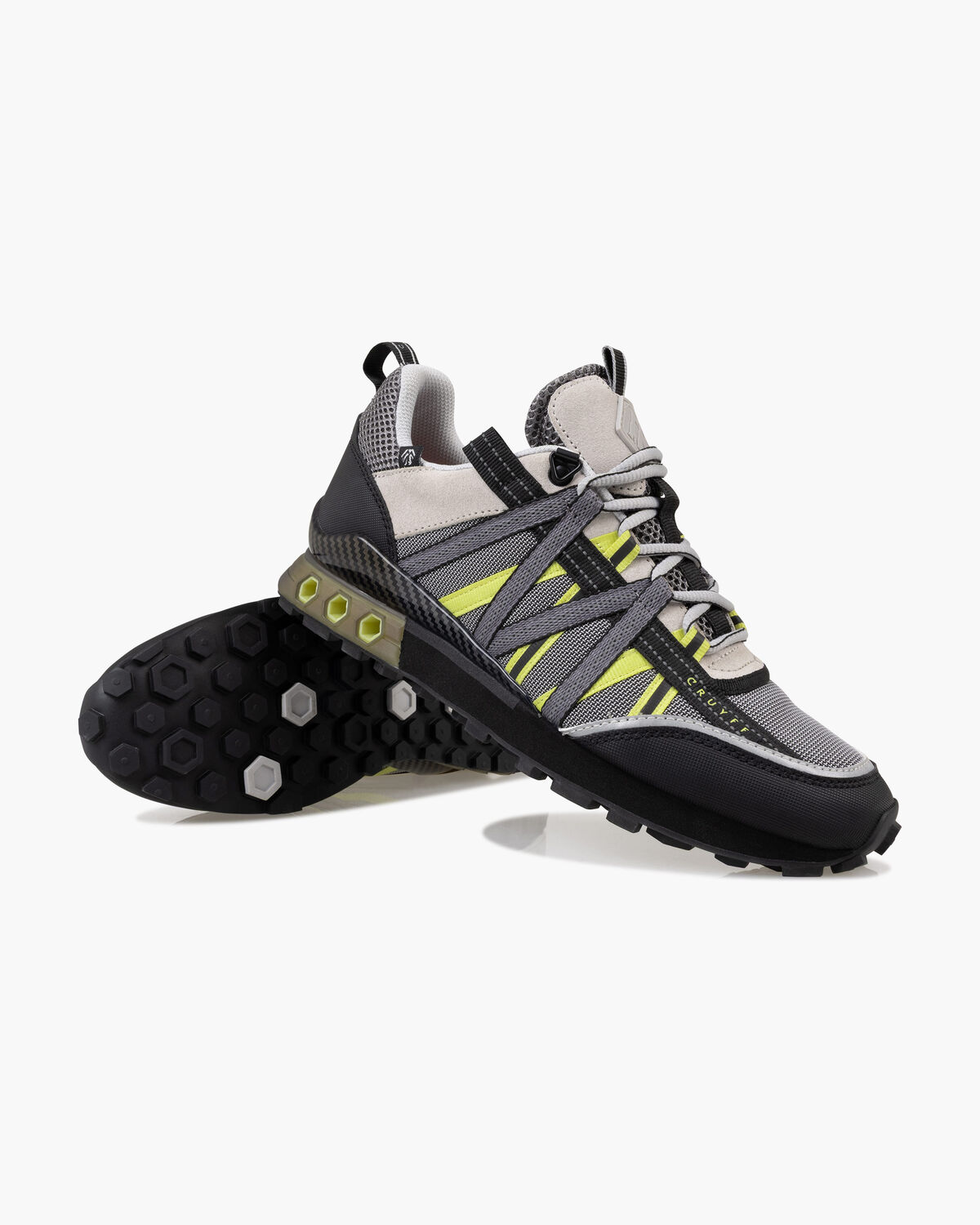 Fearia Hex-Tech // Montserrat, Grey/Yellow, hi-res