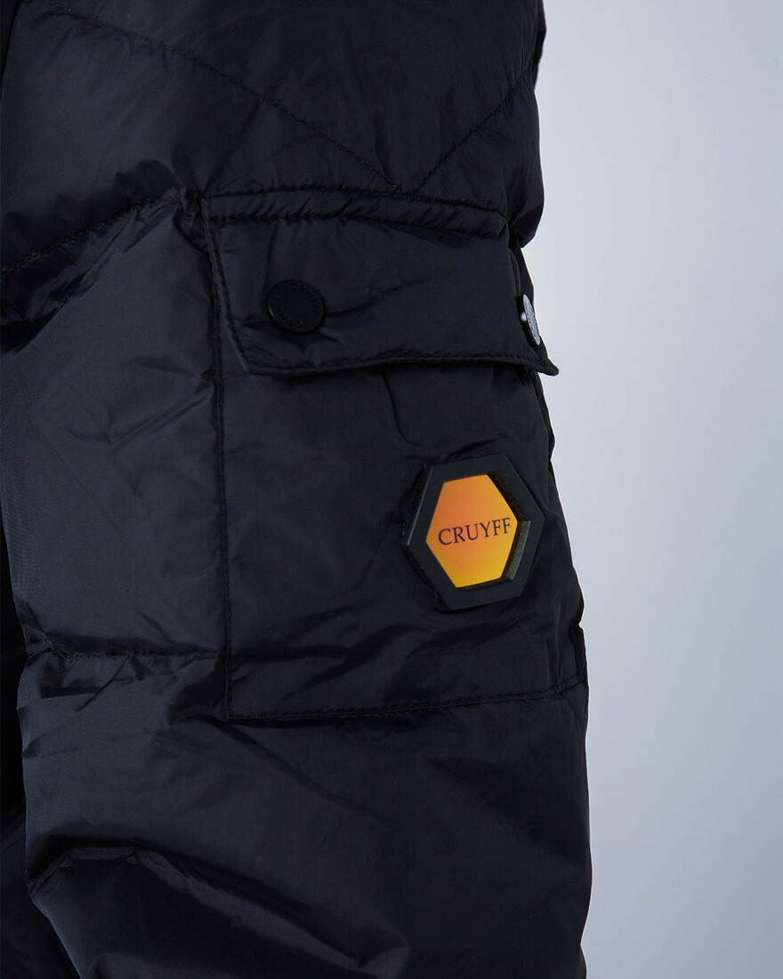 Galvez Quilted Jacket, Black, hi-res