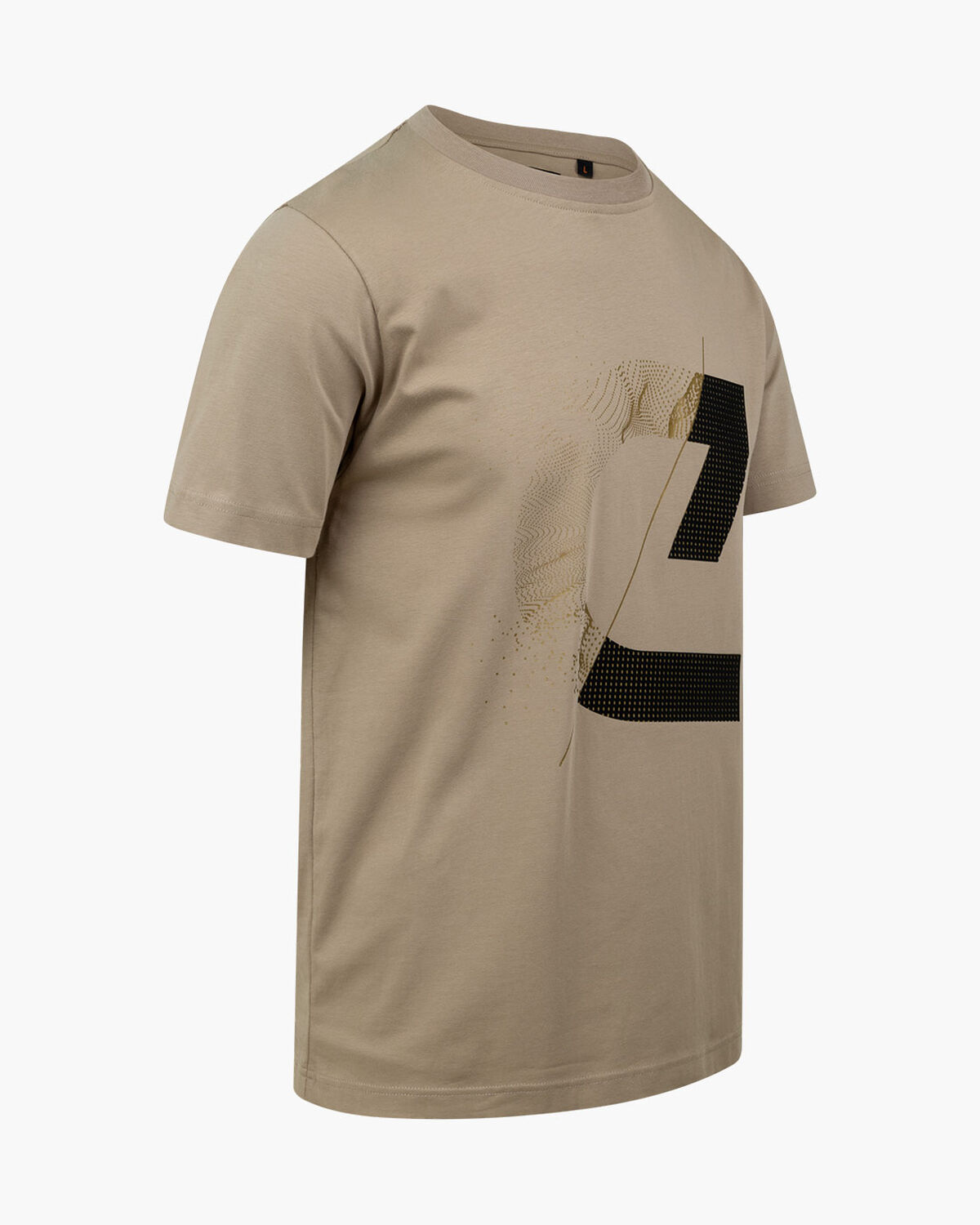 C-Logo Tee, Sand/Gold, hi-res