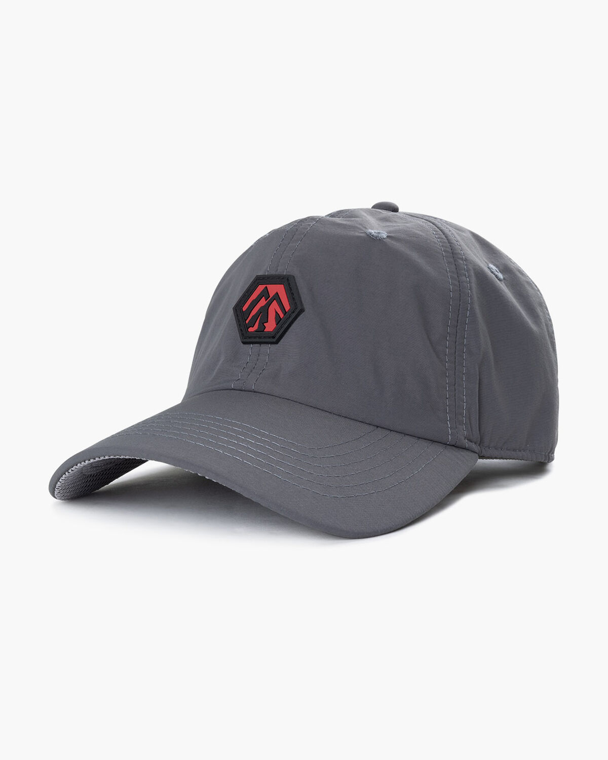 Montserrat hex peak tech cap, Grey, hi-res