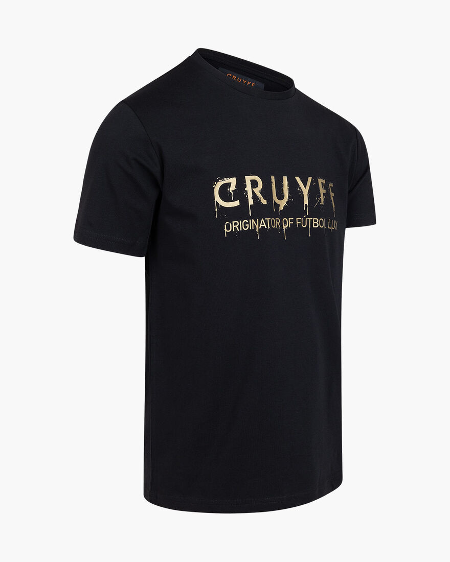 Graffiti Tee - 95%Cotton 5%Ea, Black, hi-res