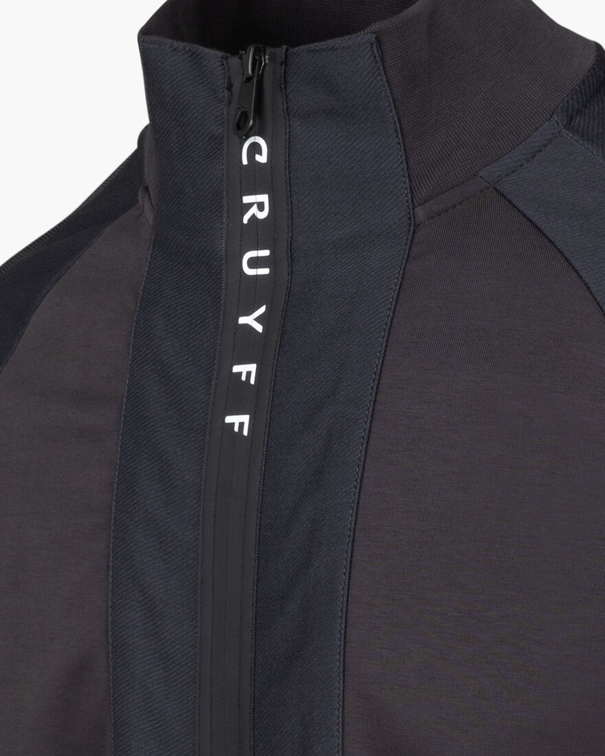 Etherio Track Top, Charcoal Grey, hi-res