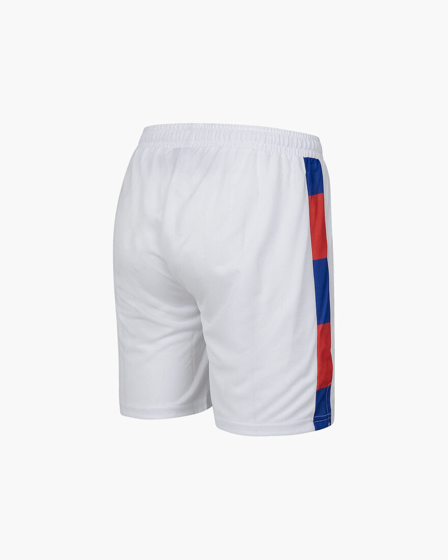 Cruyff Bibo - El Flaco Short, White/Red, hi-res