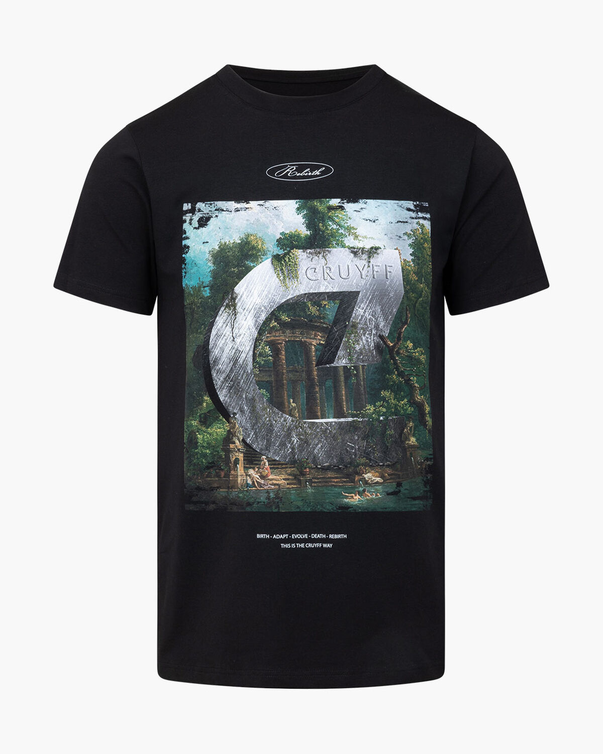 Rebirth Tee, Black, hi-res